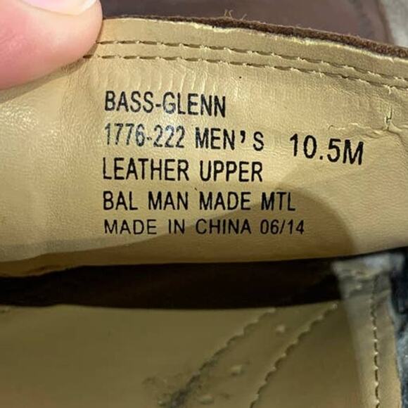 G.H. Bass & Co Glenn Mens US 10.5 Brown Leather Slip On Loafers Casual Shoes - Picture 7 of 7